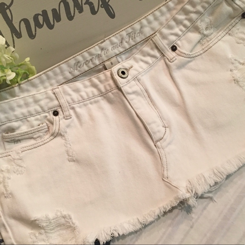 Abercrombie & Fitch Mini Jean Skirt